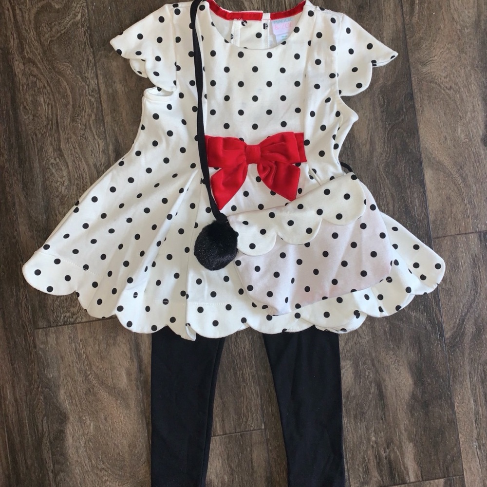 NWOT Maggie & Zoe Toddler Girl’s 3 Piece Set